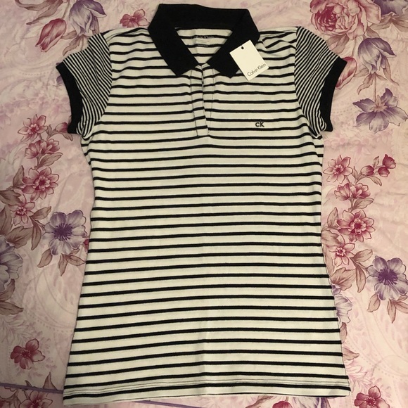 New Calvin Klein Polo Shirt - Picture 1 of 4